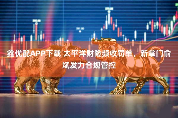鑫优配APP下载 太平洋财险频收罚单，新掌门俞斌发力合规管控