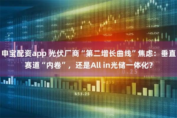 申宝配资app 光伏厂商“第二增长曲线”焦虑：垂直赛道“内卷”，还是All in光储一体化？